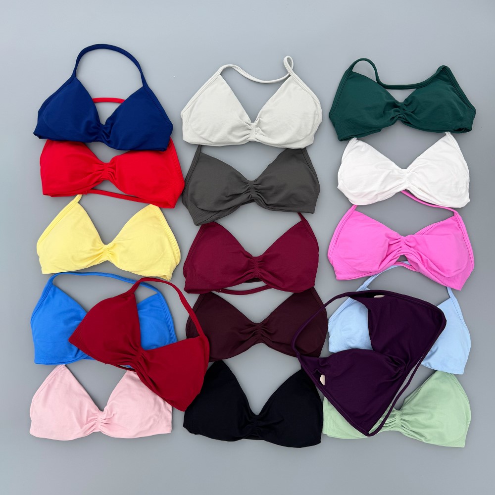 Strappy Bra Gym Top Women High - Push Up Bra Padded 评论和价格