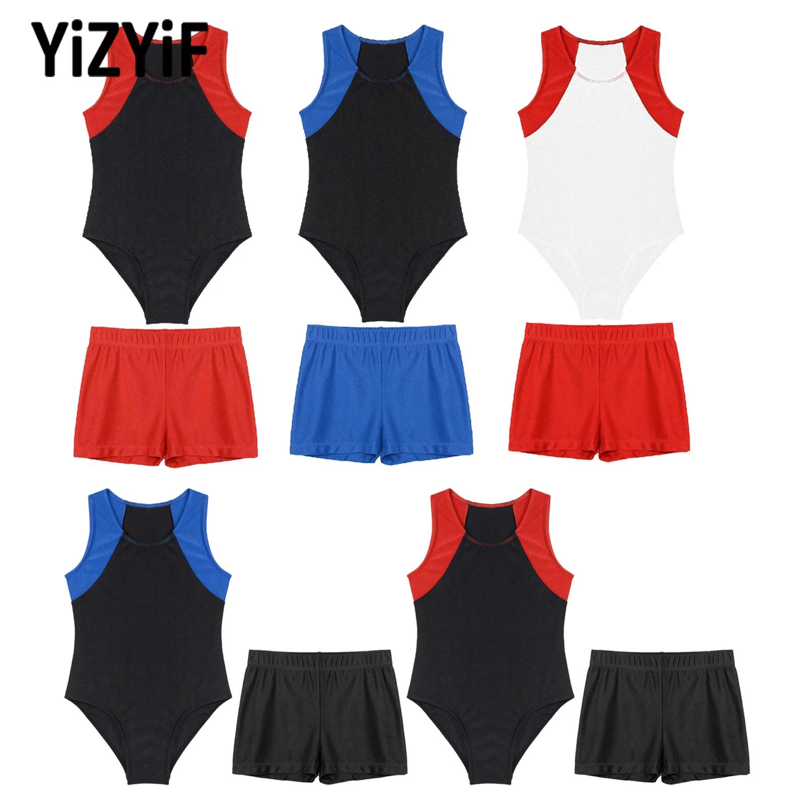 Sleeveless Gymnastic Yoga Work - Boyshort Underwear 评论和价格
